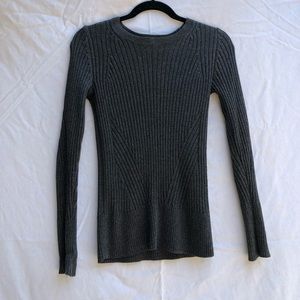 Abercrombie grey knit sweater